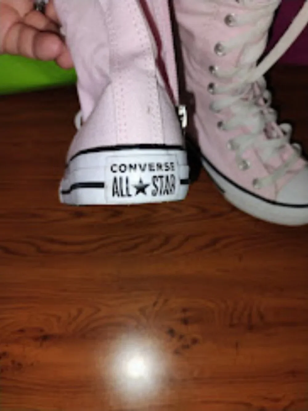 Converse Chuck Taylor All Star XX-Hi Knee High Boots Pink Kids Size 11